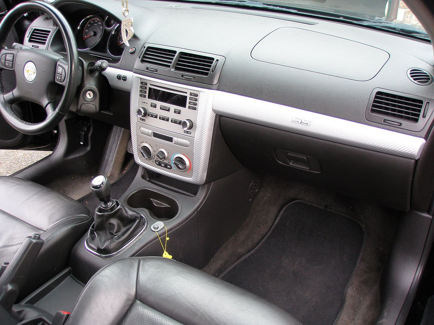 check it out cobalt ss glossy silver carbon fiber wrapped interior trim! Cobalt SS Network